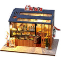 Wooden Doll House Casa Diy Miniature Dollhouse 3D Puzzle Assembly Building Toys With Furniture LED Lights For Children Gifts