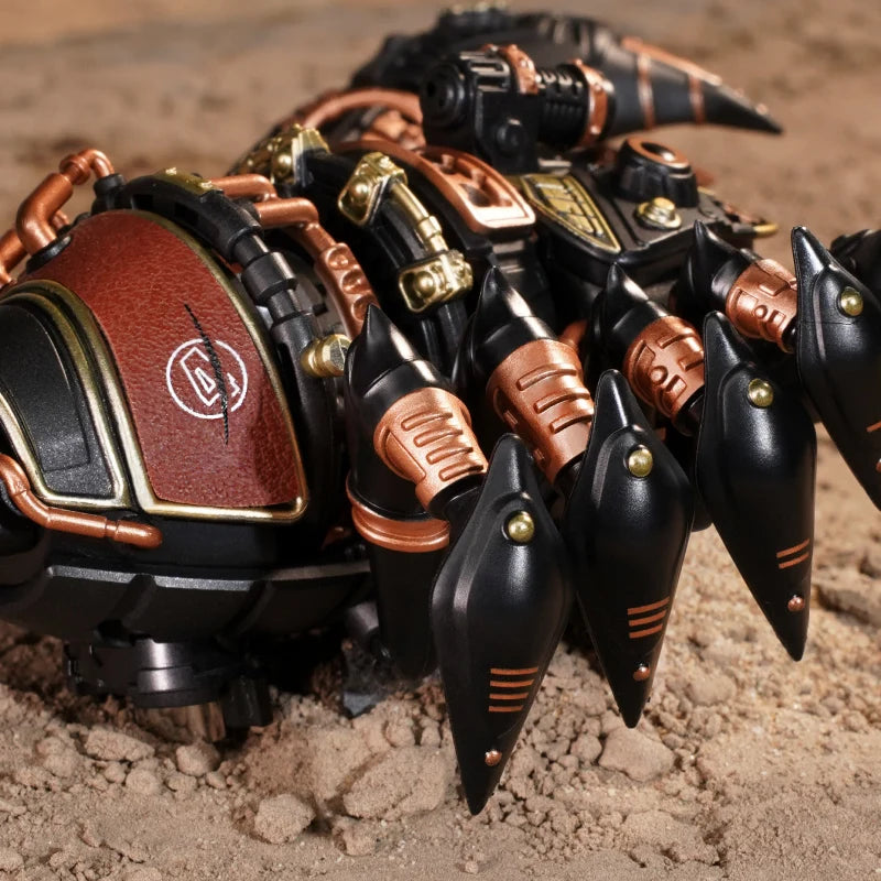 Emperor Scorpion 3D Puzzle with Motor & Light Interactive Funny Assembly Moveable Toys Gifts for Teens Adults MI04
